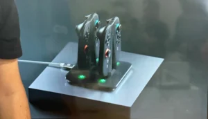 The dummy primarily serves to showcase the accessories Genki has planned for the Switch 2.